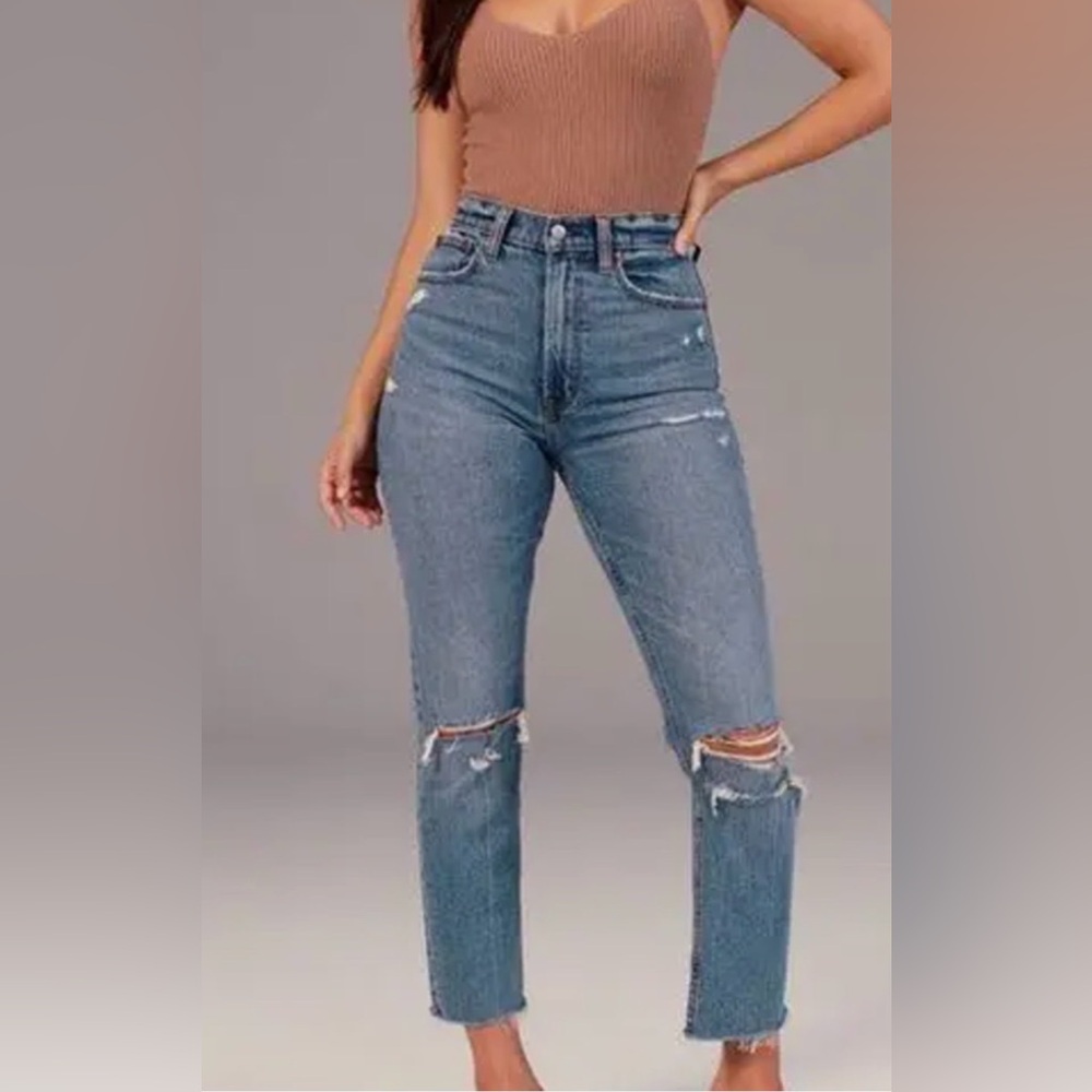 Abercrombie & Fitch Skinny High Rise Jeans